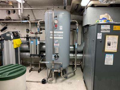 Översiktsbild av 1995 Atlas copco LDB1110 buffer tank
